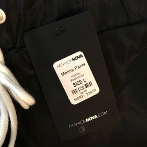 Unworn fashion nova joggers